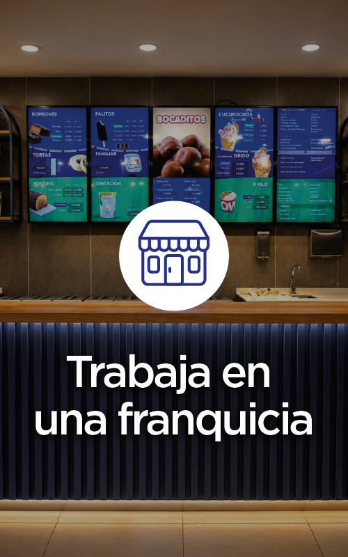 Trabaja en una franquicia Grido